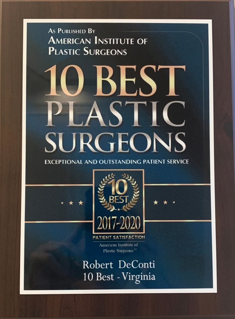 Best Plastic Surgeon Richmond Virginia Robert DeConti MD